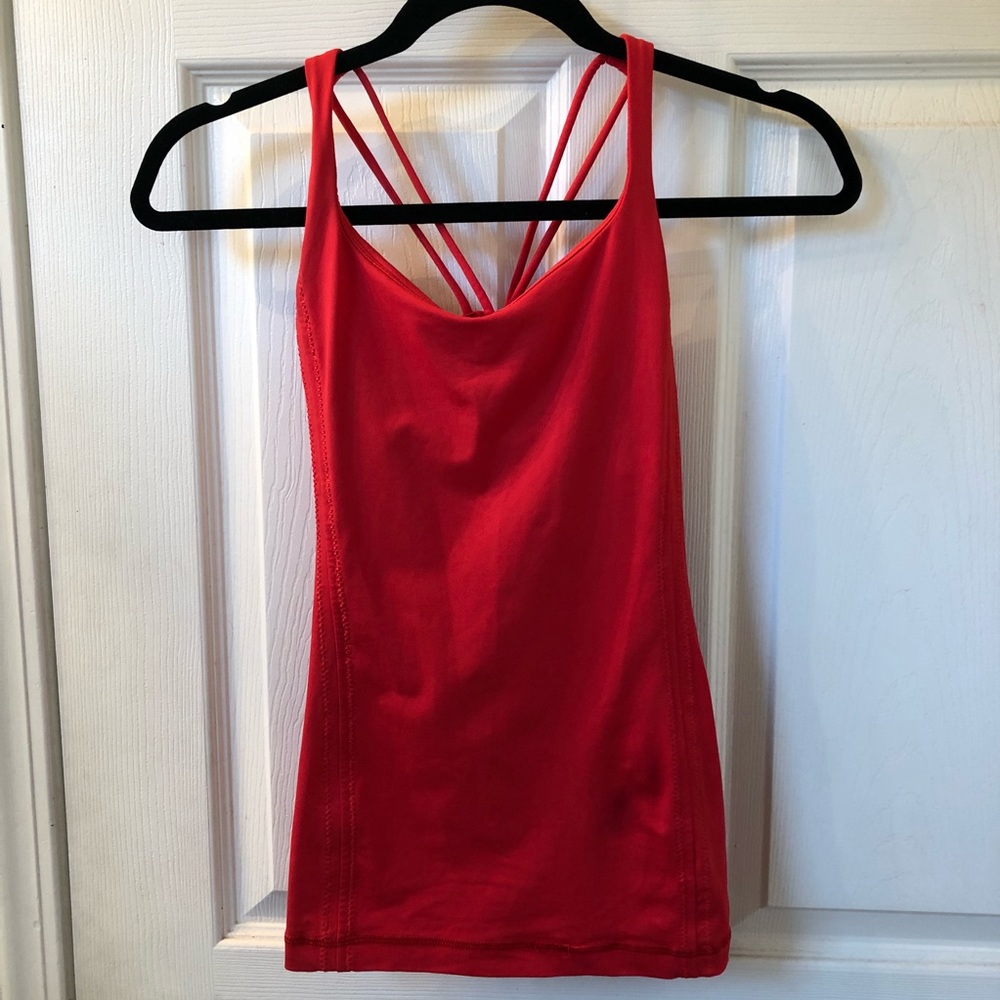 Red Lululemon Tank